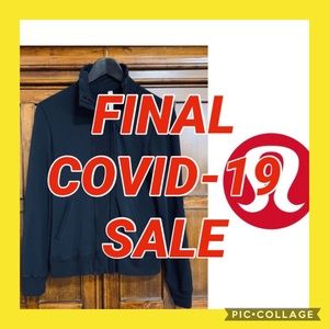 Lululemon Zipper Sweatshirt Black Women (6)